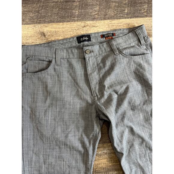 34 Heritage size 40x32 men’s blue pants Courage Mid-rise straight - Picture 2 of 5